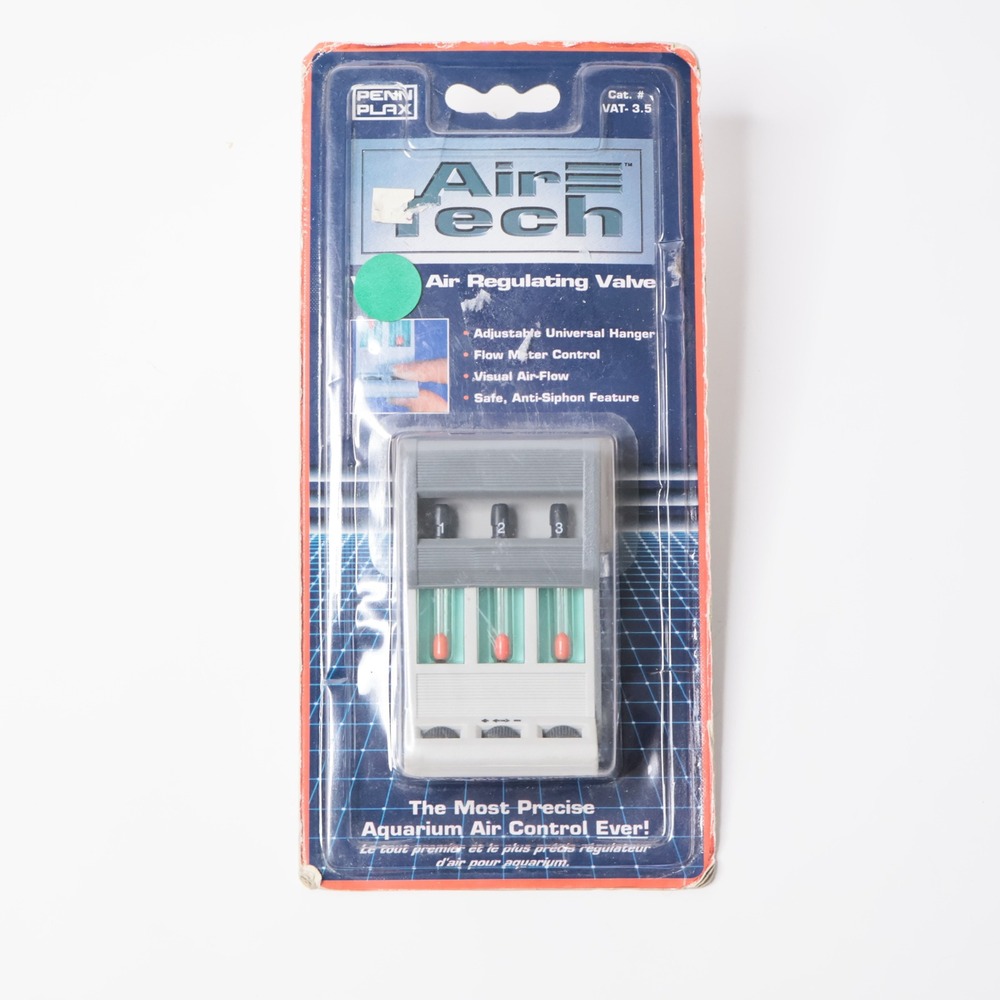 Penn-Plax Air-Tech Air Regulating Valve VAT-3.5 Vintage 1996 Aquarium‎ Control